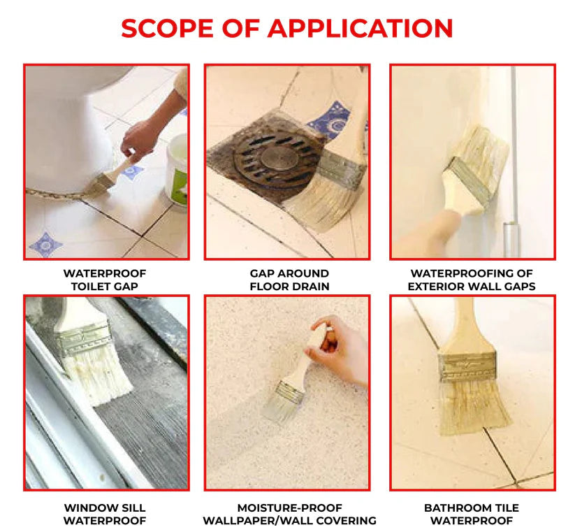 Waterproof Anti-Leakage Agent – Seal It Once, Forget the Rest!